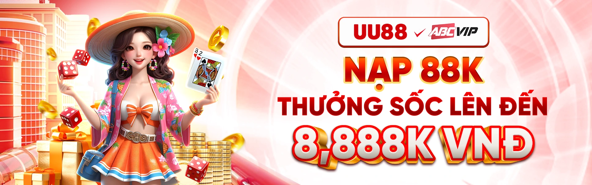 uu88 nạp 88k thưởng sốc lên đến 8888k
